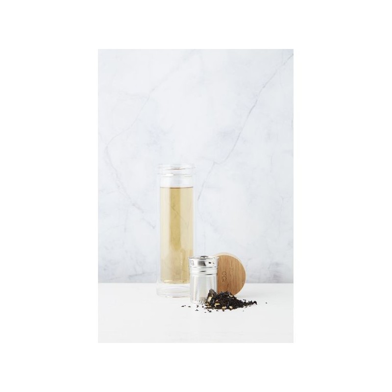 Bouteille à thé verre