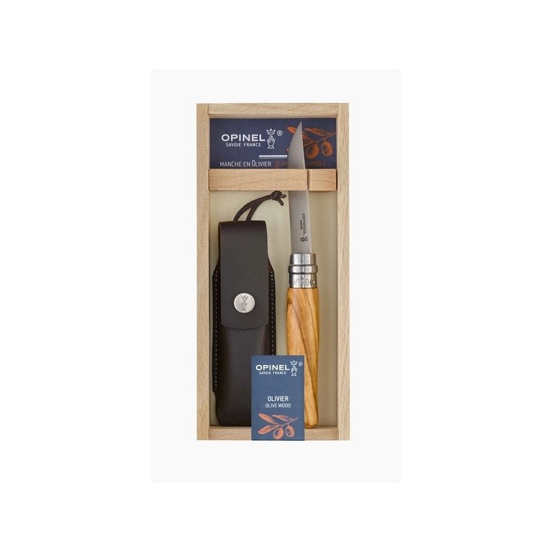 Coffret couteau et étui Opinel