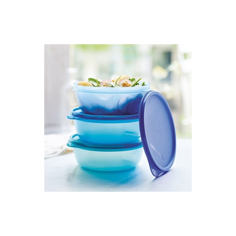 Boites rondes Tupperware