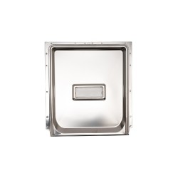 contre porte inox pour  lave-vaisselle Candy