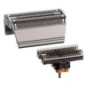 Couteau avec grille pour rasoir Braun Free control