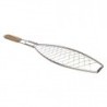 Grille à poissons inox et bois